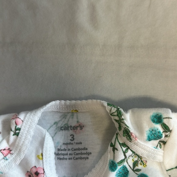 Carter’s - NWOT - Baby One Piece Set - Pink, White, blue - Picture 9 of 11